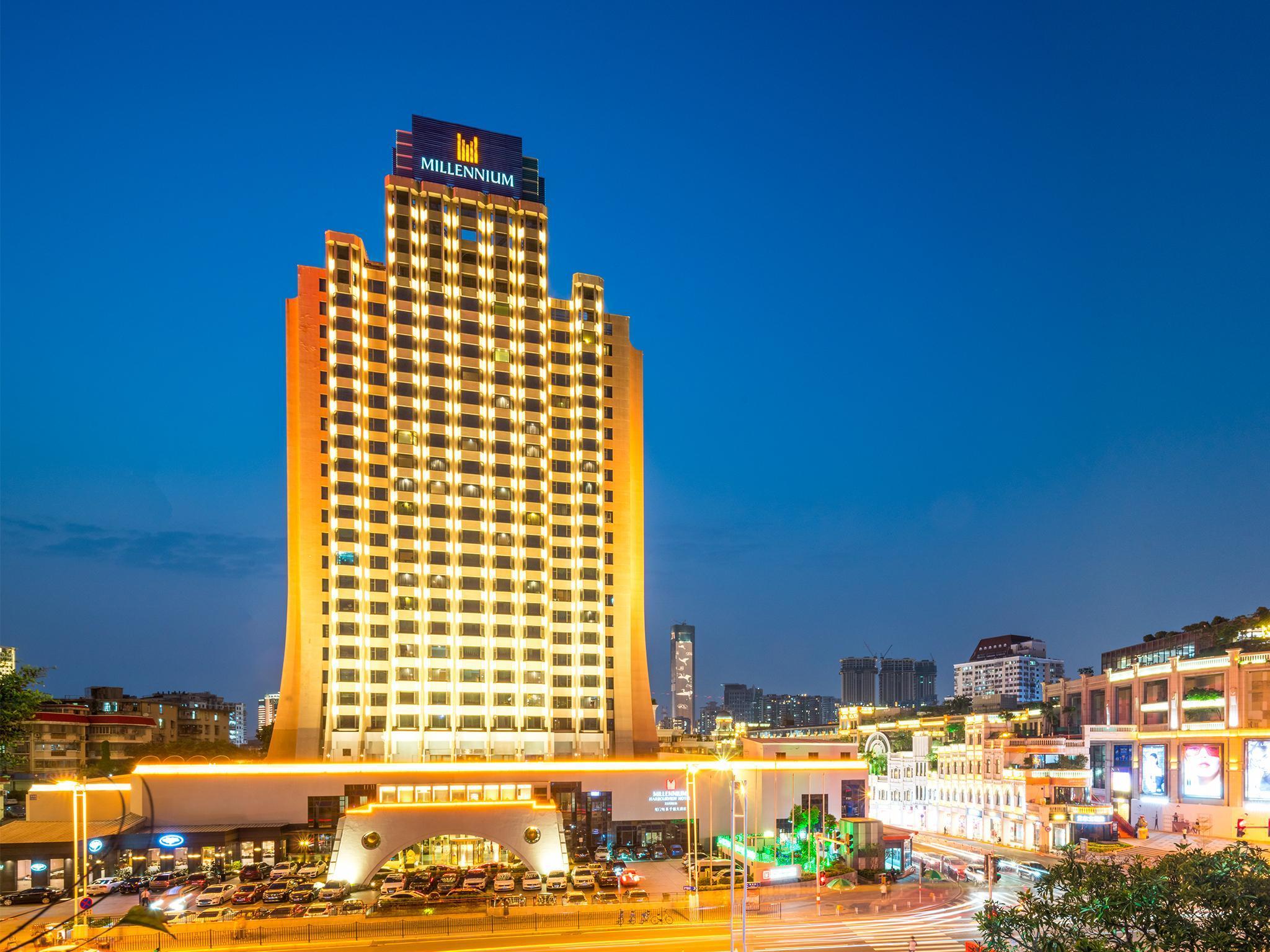 Millennium Harbourview Hotel Xiamen-Near Metro Station & Zhongshan Road Kültér fotó