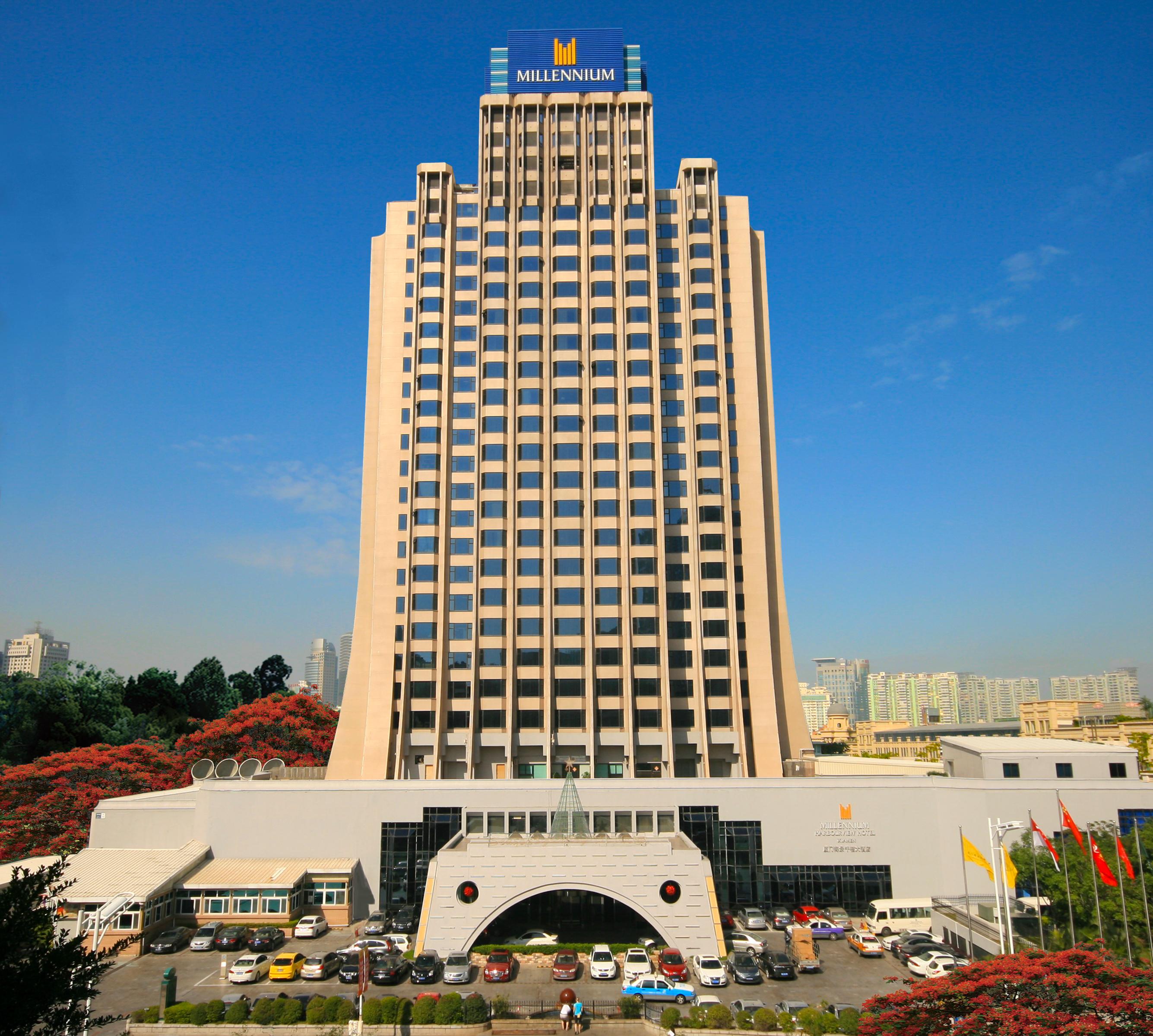 Millennium Harbourview Hotel Xiamen-Near Metro Station & Zhongshan Road Kültér fotó