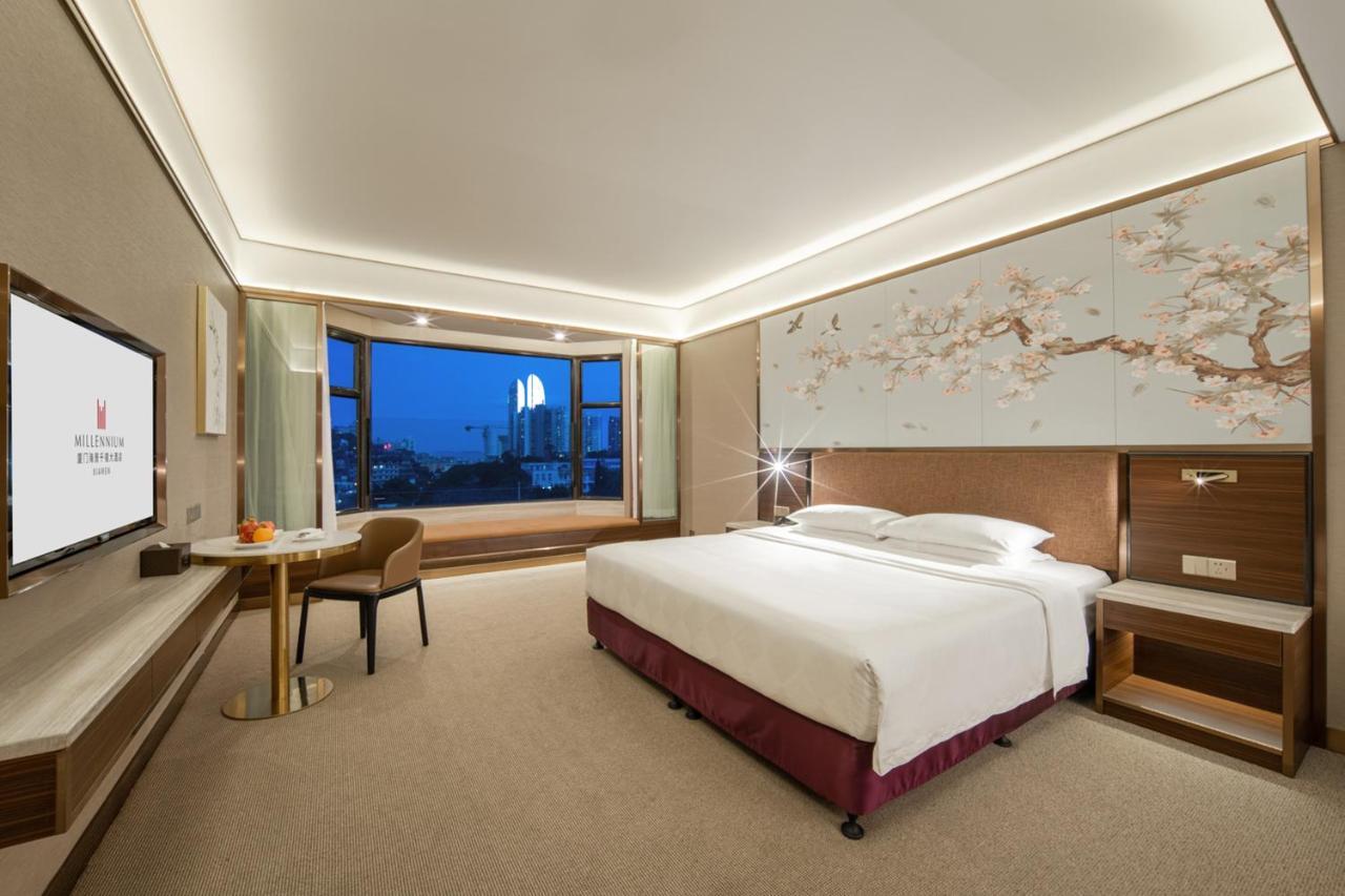 Millennium Harbourview Hotel Xiamen-Near Metro Station & Zhongshan Road Kültér fotó