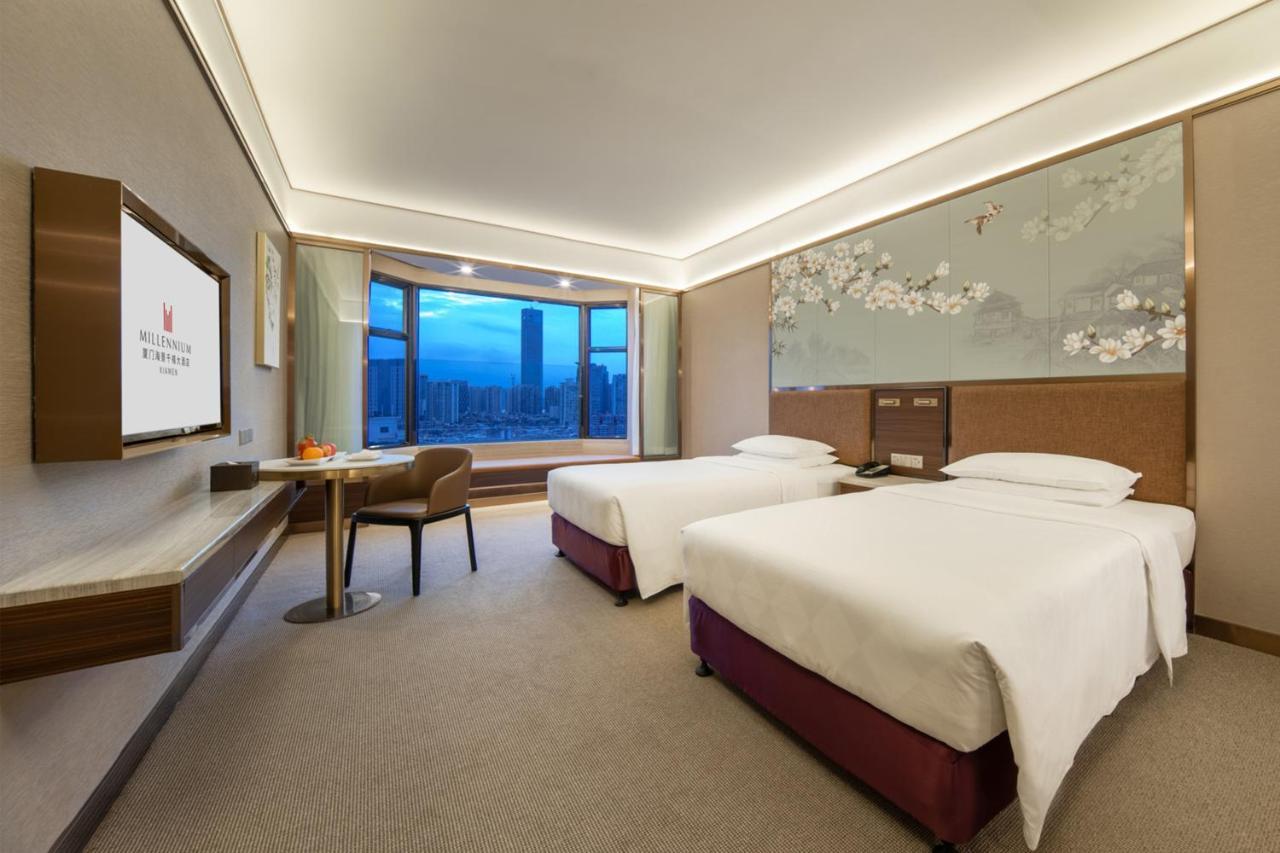 Millennium Harbourview Hotel Xiamen-Near Metro Station & Zhongshan Road Kültér fotó