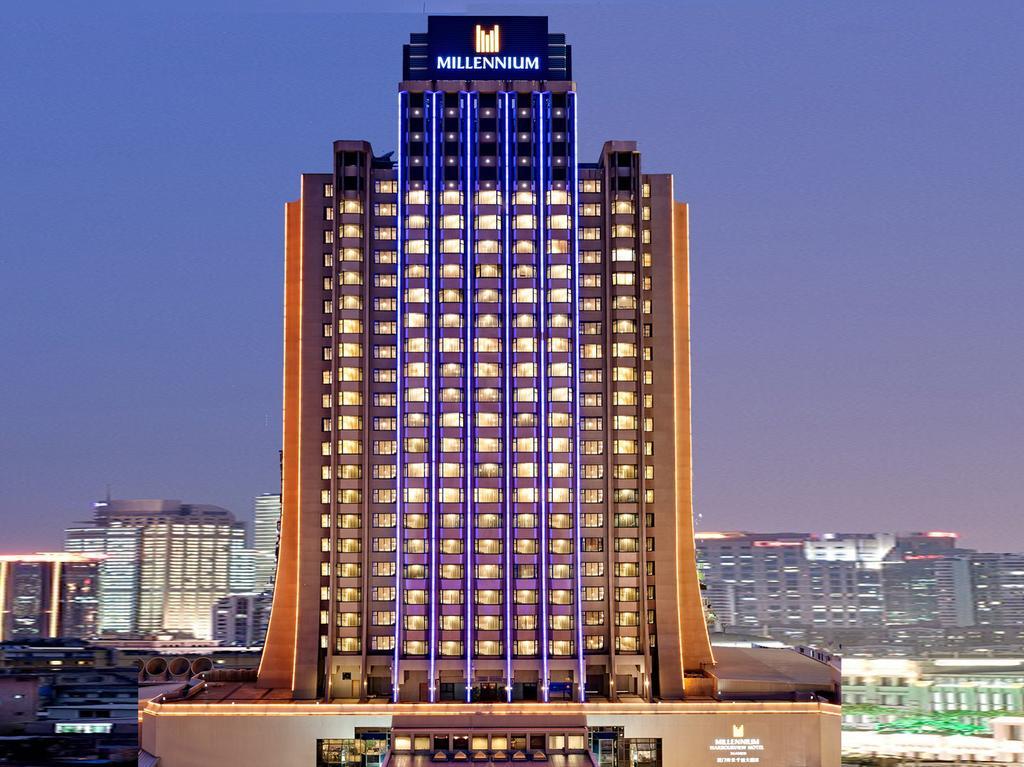 Millennium Harbourview Hotel Xiamen-Near Metro Station & Zhongshan Road Kültér fotó
