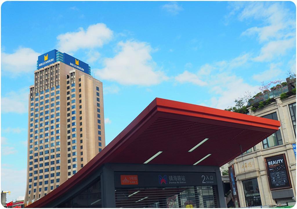 Millennium Harbourview Hotel Xiamen-Near Metro Station & Zhongshan Road Kültér fotó